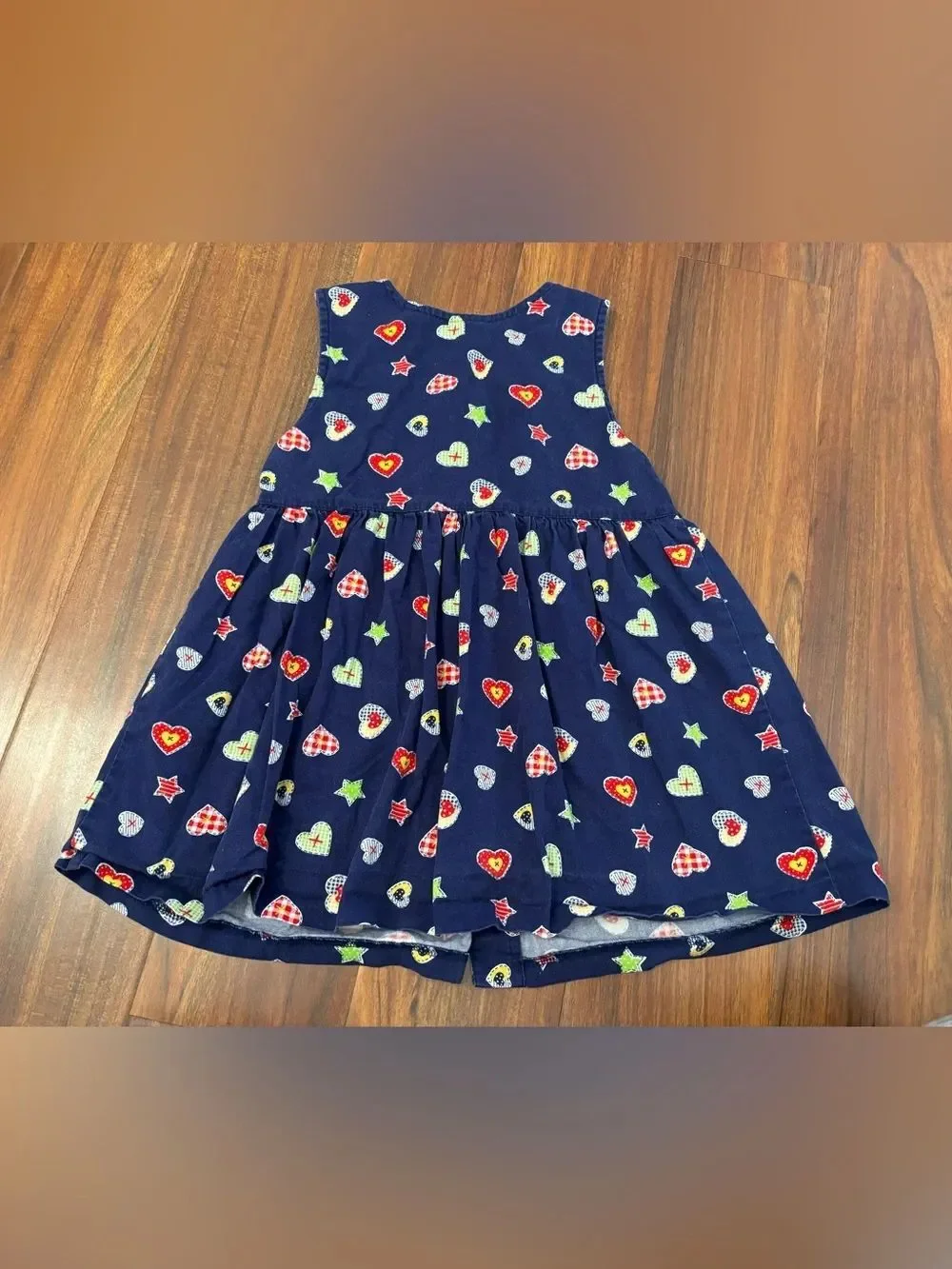 Gymboree Vintage Navy Heart Dress